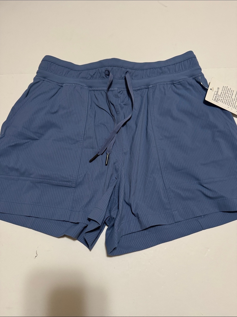 lululemon athletica Women's Slate Blue Dance Studio High Rise Athletic Shorts
